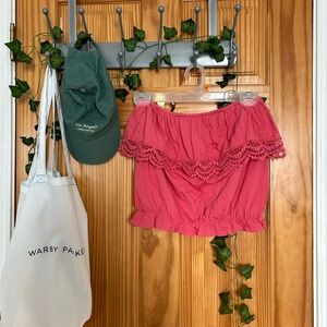 vintage O’Neill pink tube top